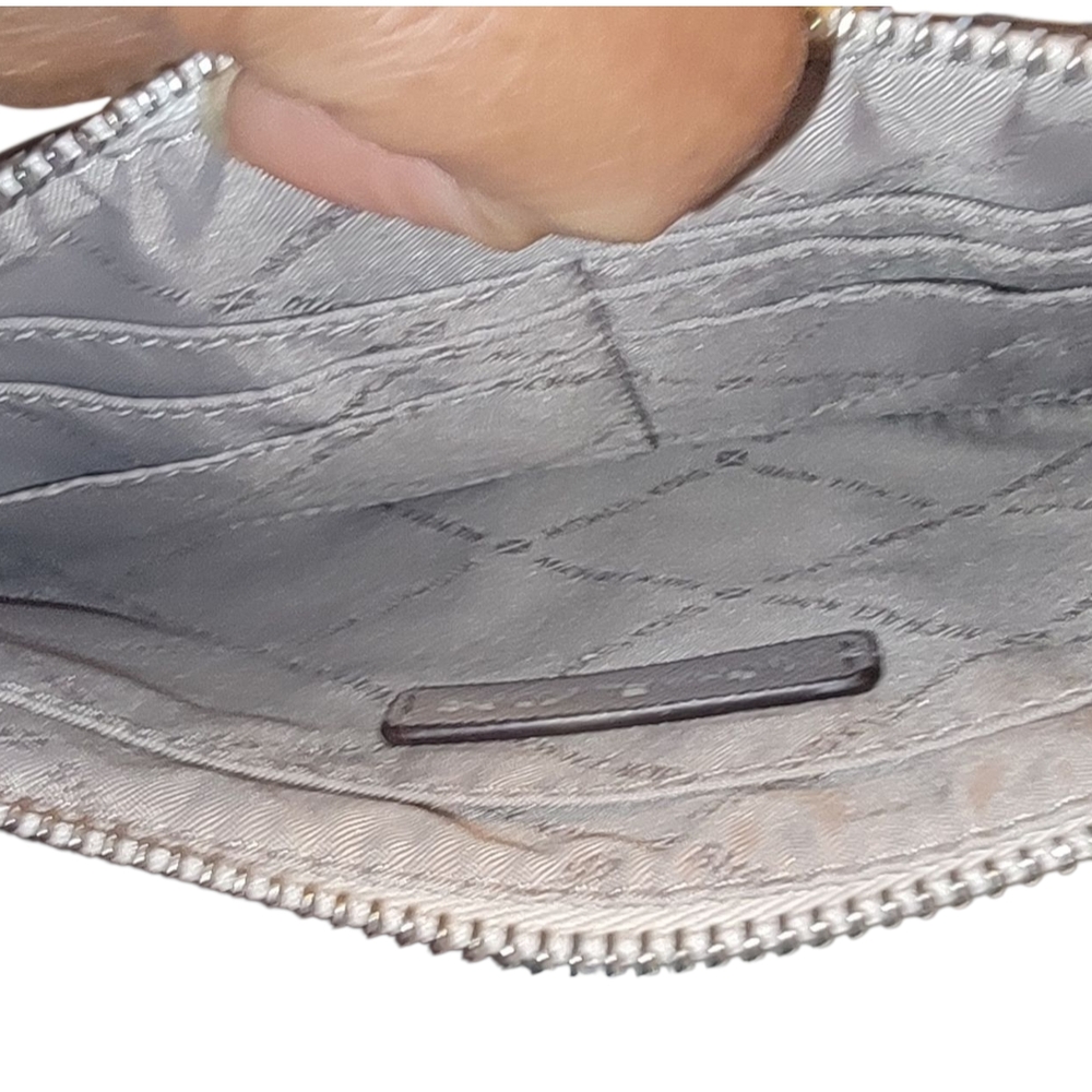 Michael Kors Elegant Gray Wristlet - Picture 2 of 3